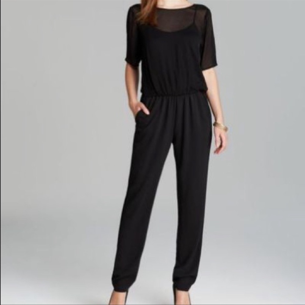 Ella Moss black jumpsuit size S